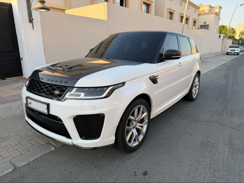 Land Rover  Range Rover  Sport SVR  2018  Automatic  81,000 Km  8 Cylinder  Four Wheel Drive (4WD)  SUV  White