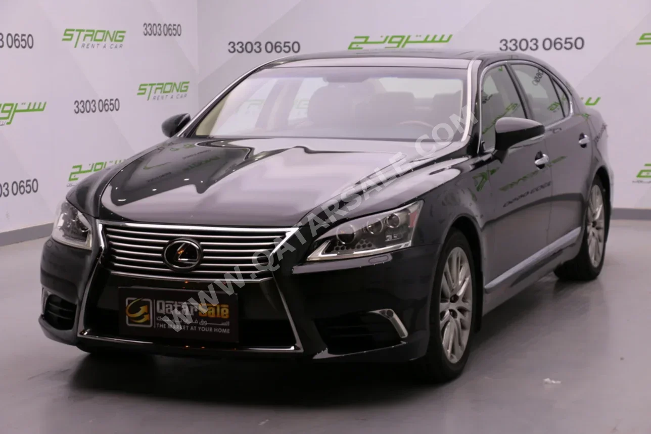 Lexus LS 460 2016 Automatic 105,000 Km 8 Cylinder Rear Wheel Drive (RWD) Sedan Black