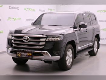 Toyota  Land Cruiser  GXR Twin Turbo  2023  Automatic  86,000 Km  6 Cylinder  Four Wheel Drive (4WD)  SUV  Black  With Warranty