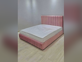 Beds - Lifestyle - King - Pink - Mattress Included