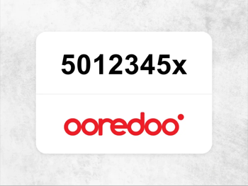 Ooredoo Mobile Phone 5012345x