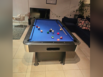 Game Tables - Billiard Table -Color Blue