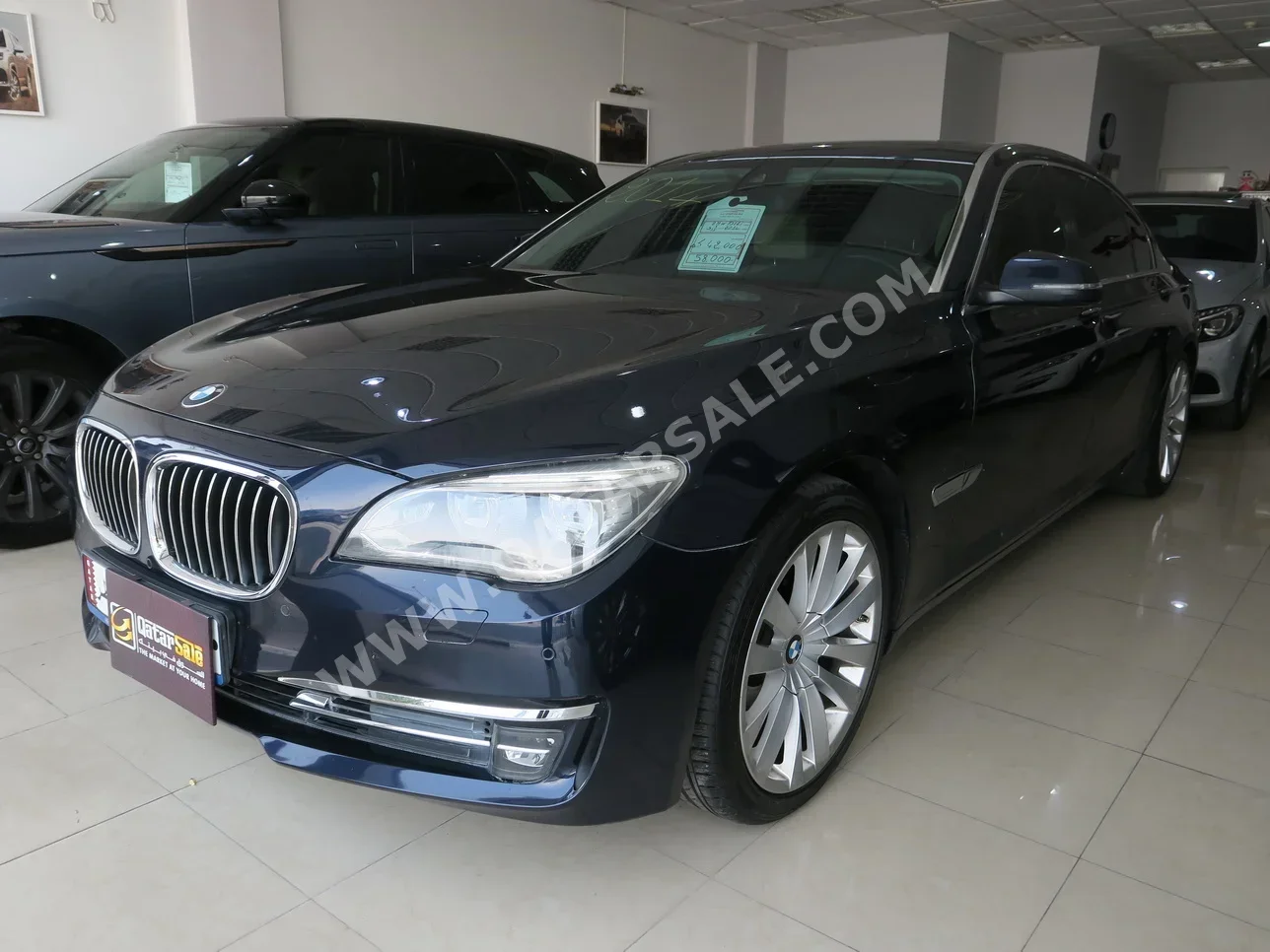 BMW 7-Series 730 Li 2014 Automatic 42,000 Km 6 Cylinder Rear Wheel Drive (RWD) Sedan Dark Blue