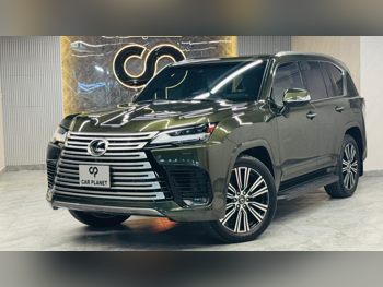 Lexus LX 600 Luxury 2024 Automatic 35,000 Km 6 Cylinder Four Wheel Drive (4WD) SUV Forest Green With Warranty
