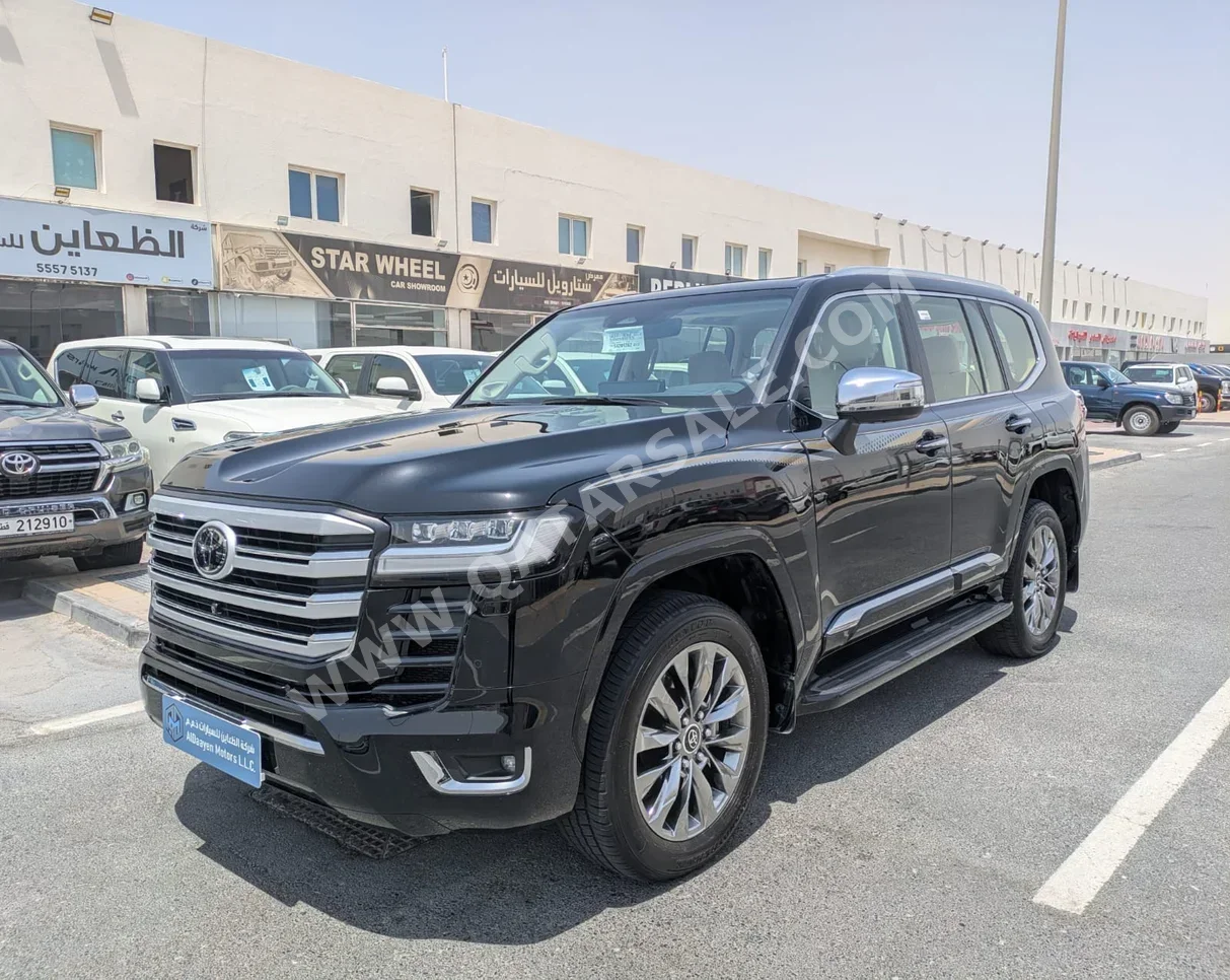 Toyota Land Cruiser VXR Twin Turbo 2025 Automatic 22,000 Km 6 Cylinder Four Wheel Drive (4WD) SUV Black With Warranty