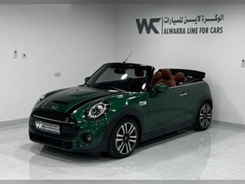 Mini  Cooper  S  2021  Automatic  88,000 Km  4 Cylinder  Front Wheel Drive (FWD)  Hatchback  Green