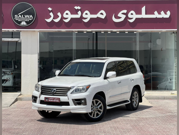 Lexus LX 570 2014 Automatic 258,000 Km 8 Cylinder Four Wheel Drive (4WD) SUV White