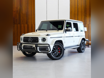Mercedes-Benz  G-Class  63 AMG  2020  Automatic  119,000 Km  8 Cylinder  Four Wheel Drive (4WD)  SUV  White