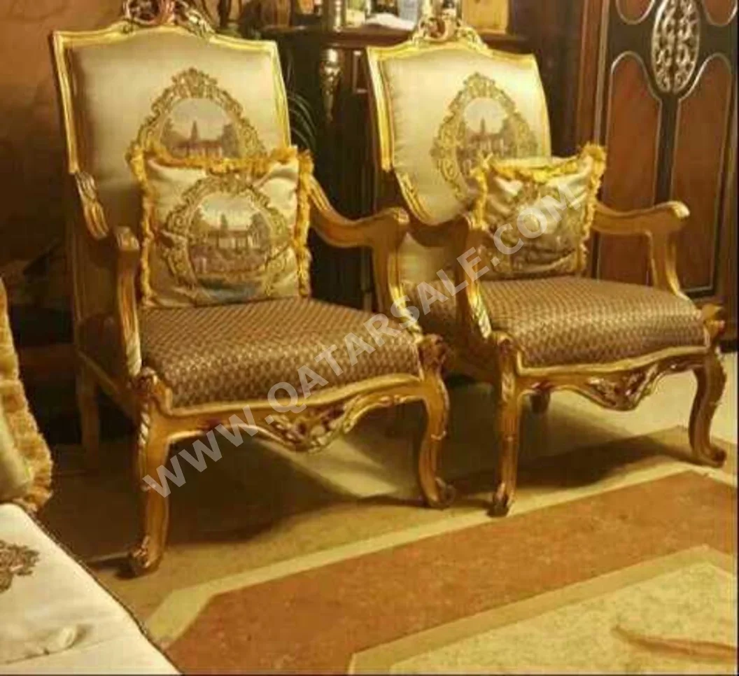 الأرائك والكنب والكراسي مجموعة كراسي - قماش
