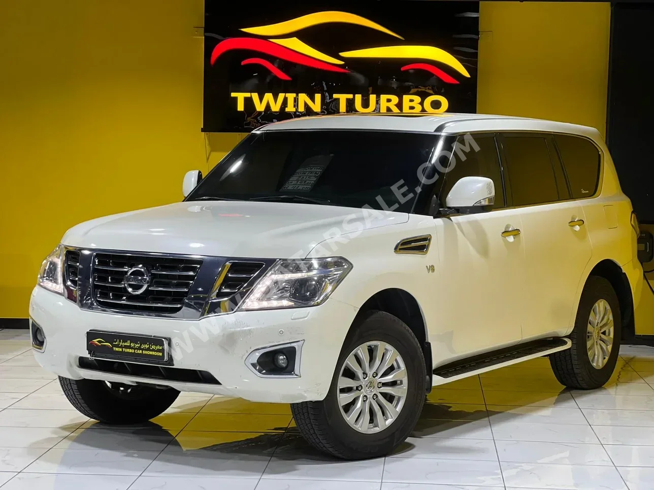 Nissan Patrol SE 2015 Automatic 349,000 Km 8 Cylinder Four Wheel Drive (4WD) SUV White