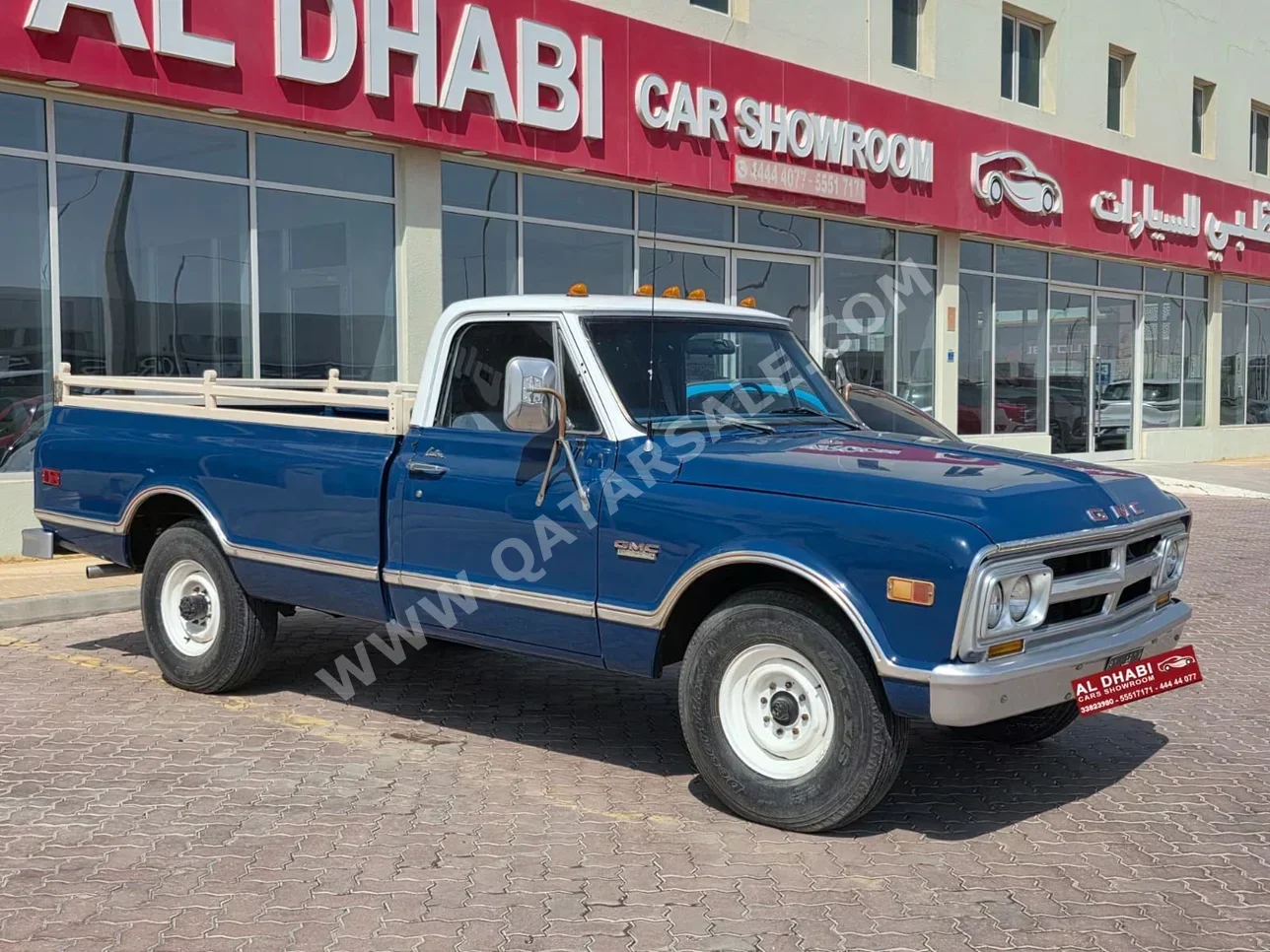 جي ام سي كلاسيك 1968 عادي 69,000 كم 8 سلندر دفع خلفي بيكب ازرق