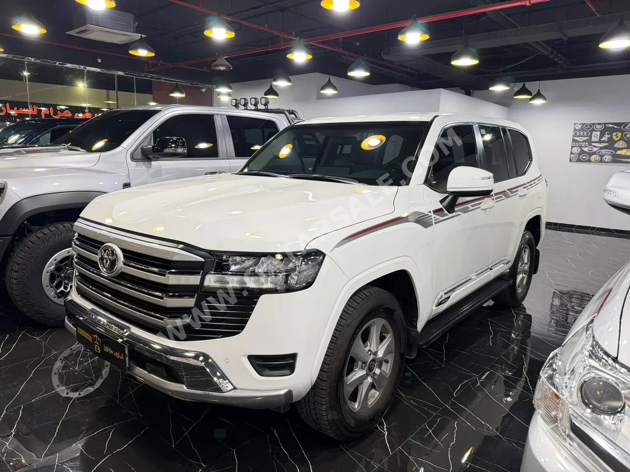 Toyota Land Cruiser GXR 2023 Automatic 92,000 Km 6 Cylinder Four Wheel Drive (4WD) SUV White With Warranty