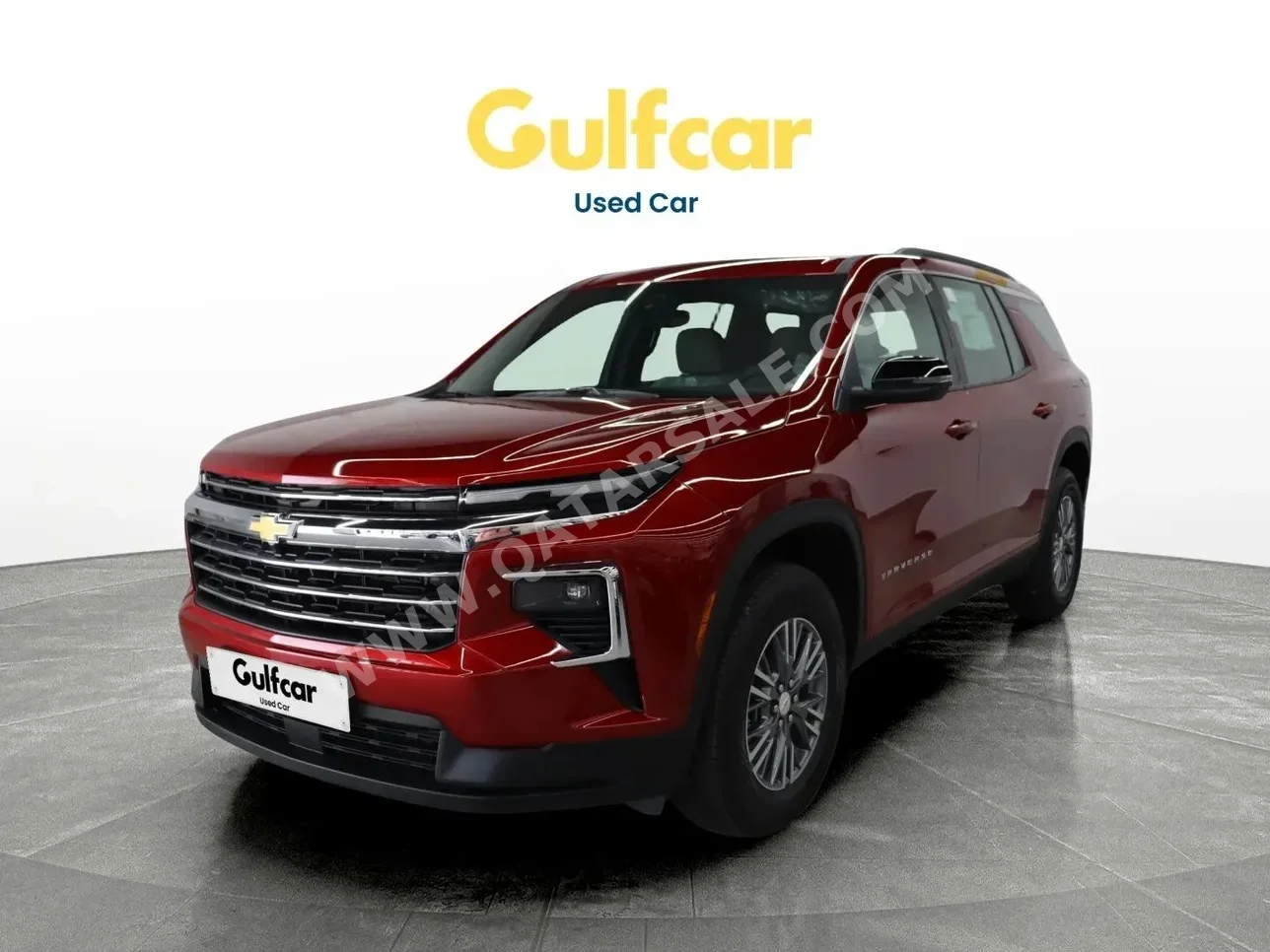 Chevrolet  Traverse  LT  2025  Automatic  22 Km  4 Cylinder  Front Wheel Drive (FWD)  SUV  Red  With Warranty