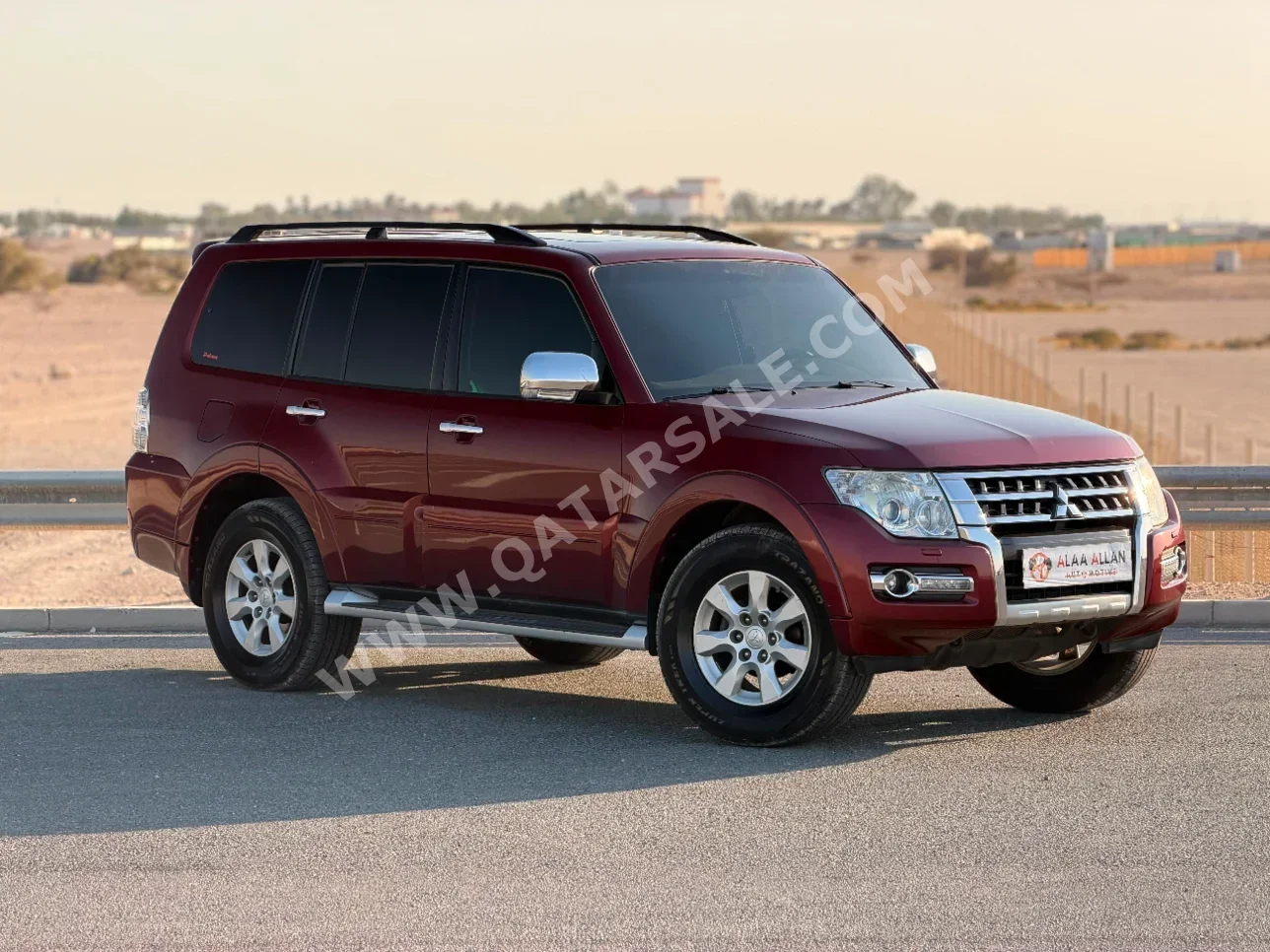 Mitsubishi Pajero 2017 Automatic 86,200 Km 6 Cylinder Four Wheel Drive (4WD) SUV Red
