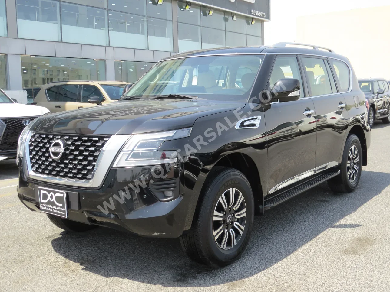 Nissan  Patrol  SE  2024  Automatic  78,000 Km  6 Cylinder  Four Wheel Drive (4WD)  SUV  Black