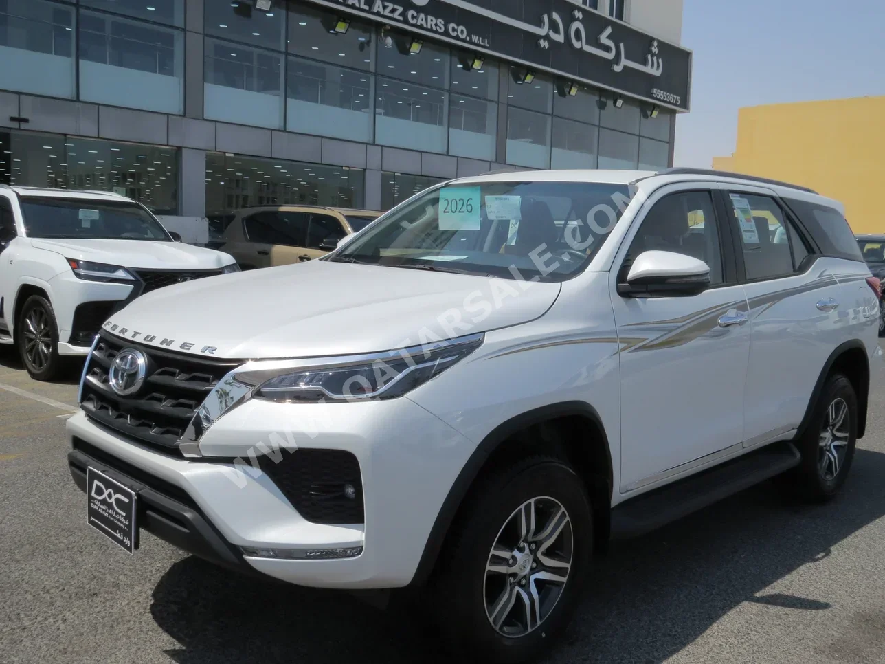 Toyota Fortuner 2026 Automatic 0 Km 4 Cylinder Four Wheel Drive (4WD) SUV White With Warranty