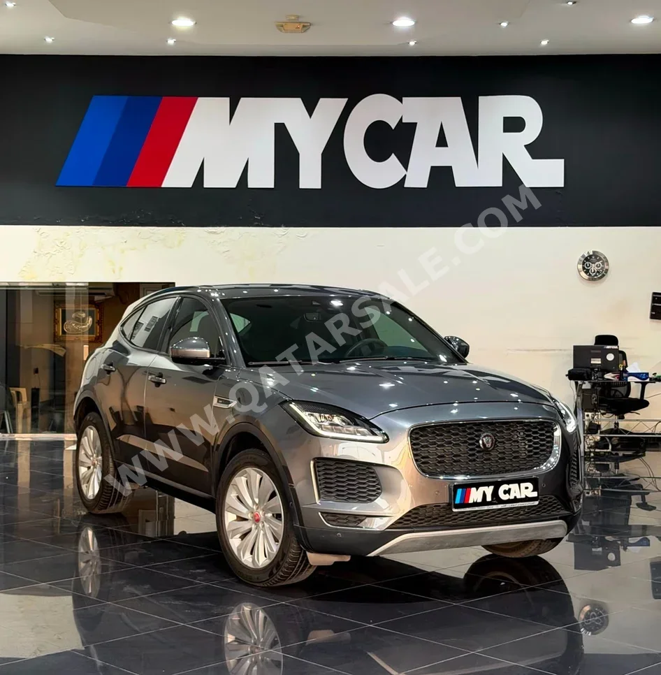 Jaguar  E-Pace  SE  2018  Automatic  60,000 Km  4 Cylinder  Four Wheel Drive (4WD)  SUV  Gray