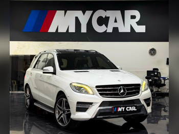 Mercedes-Benz  ML  400 AMG  2015  Automatic  148,000 Km  6 Cylinder  Four Wheel Drive (4WD)  SUV  White