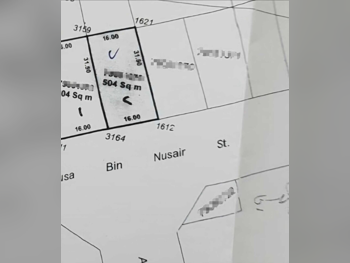 Lands For Sale  in Al Shamal  - Al Ruwais  -Area Size 504 Square Meter