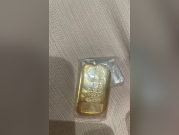 الذهب حسب الوزن  سبيكة ذهب  قطر  كلا الجنسين  بدون حجر  100 غرام  توصيل مجاني  ذهب أصفر  عيار 24