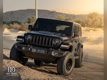 Jeep Wrangler Rubicon X 2019 Automatic 86,000 Km 6 Cylinder Four Wheel Drive (4WD) SUV Black