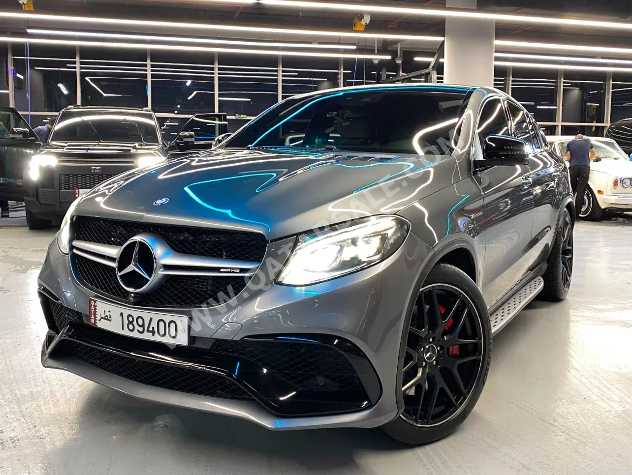 مرسيدس - بنز جي ال اي 63S AMG 2017 اوتوماتيك 250,000 كم 8 سلندر دفع كلي مستمر اس يو في رمادي