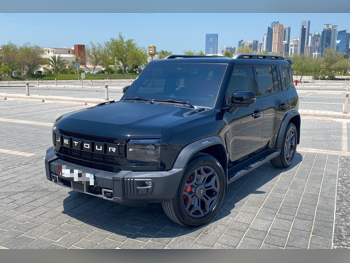Jetour  T2  Luxury  2025  Automatic  47,000 Km  4 Cylinder  Four Wheel Drive (4WD)  SUV  Black  With Warranty