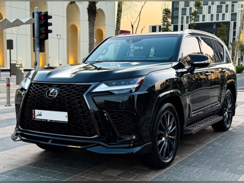 Lexus LX 600 F Sport 2024 Automatic 67,000 Km 6 Cylinder Four Wheel Drive (4WD) SUV Black With Warranty