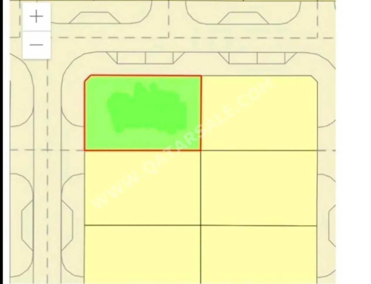 Lands For Sale in Lusail -Area Size 400 Square Meter