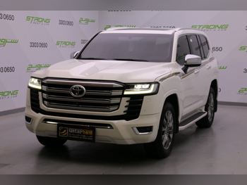 Toyota Land Cruiser VX Twin Turbo 2022 Automatic 131,000 Km 6 Cylinder Four Wheel Drive (4WD) SUV White