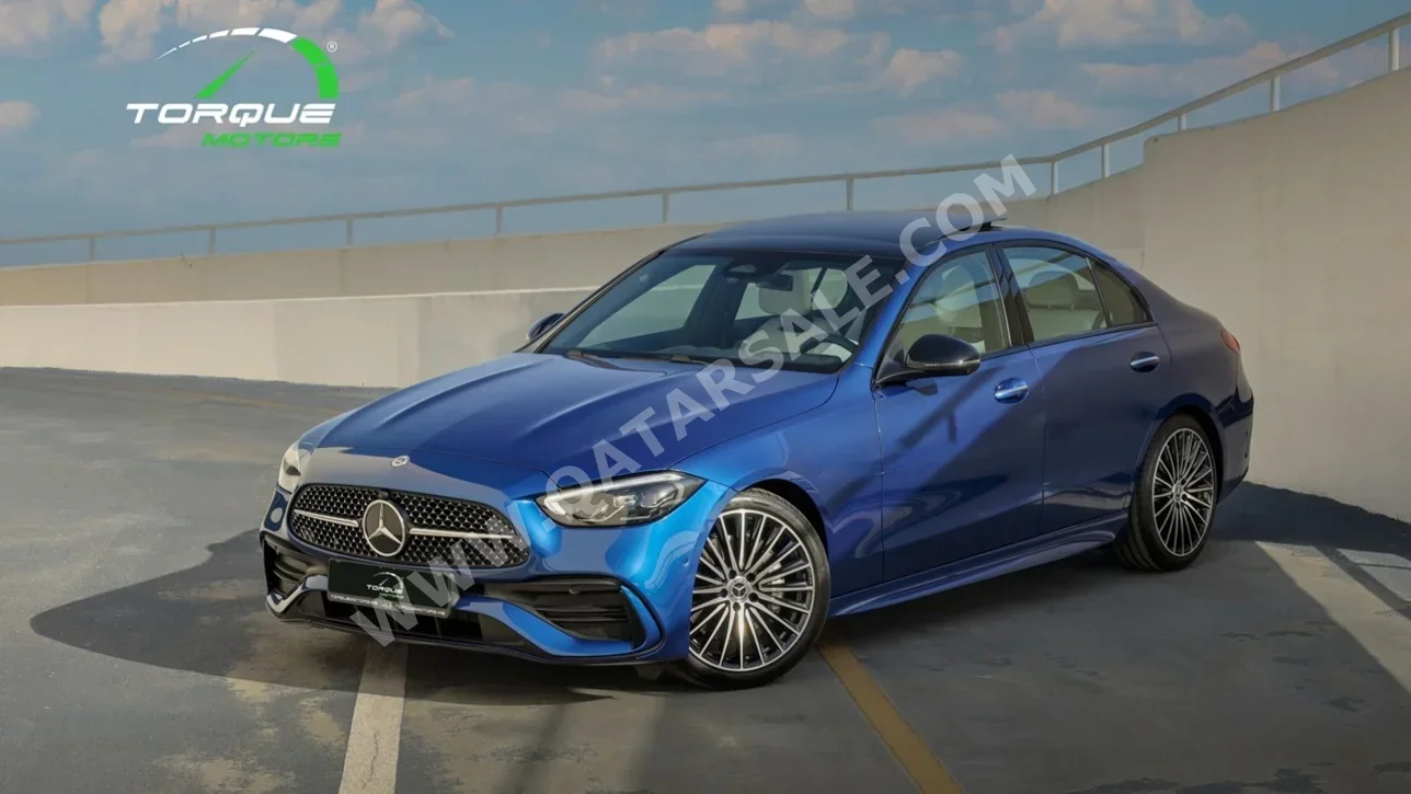 Mercedes-Benz C-Class 200 AMG 2026 Automatic 0 Km 4 Cylinder Rear Wheel Drive (RWD) Sedan Blue With Warranty