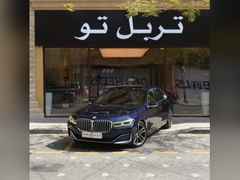 بي ام دبليو  الفئة - السابعة  730 Li  2020  اوتوماتيك  77,150 كم  6 سلندر  دفع خلفي  سيدان  أزرق غامق