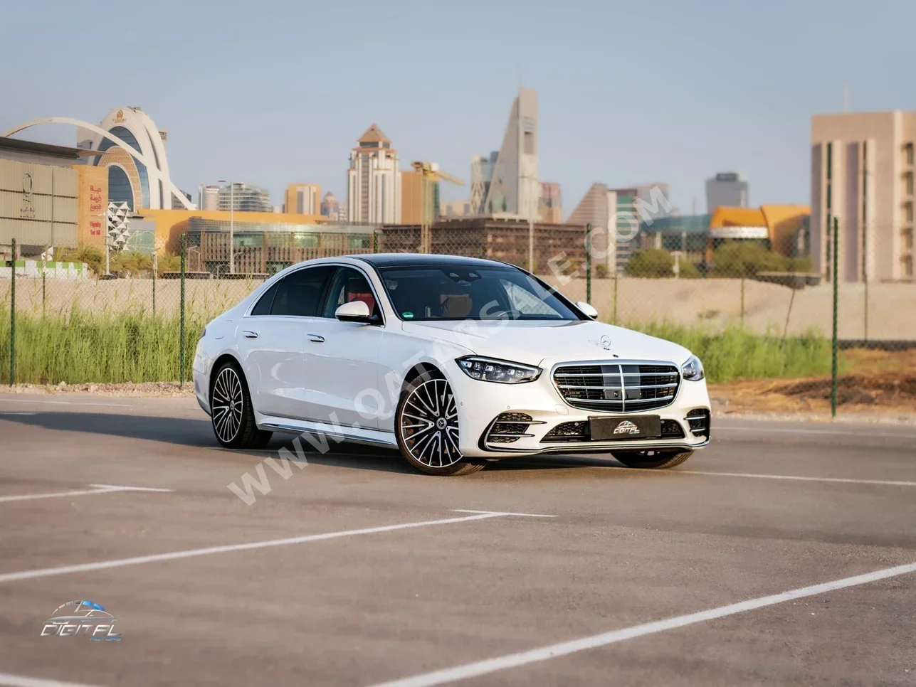 Mercedes-Benz  S-Class  580  2024  Automatic  3,900 Km  8 Cylinder  Rear Wheel Drive (RWD)  Sedan  White