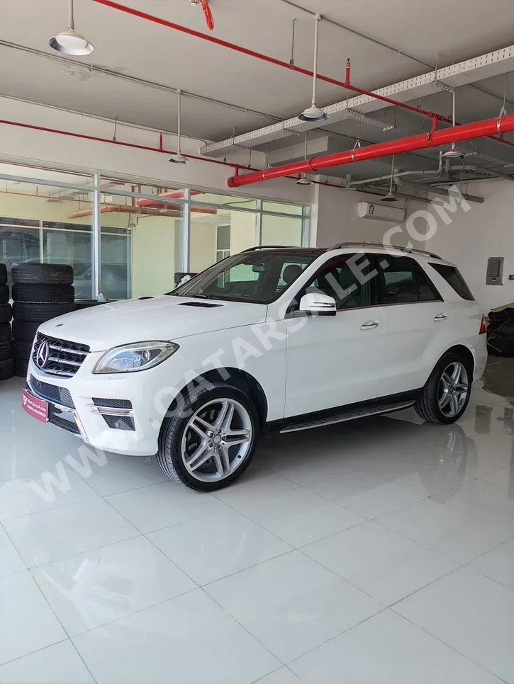 Mercedes-Benz ML 400 2015 Automatic 75,000 Km 8 Cylinder Four Wheel Drive (4WD) SUV White