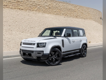 Land Rover  Defender  110  2023  Automatic  19,000 Km  8 Cylinder  Four Wheel Drive (4WD)  SUV  Silver  With Warranty