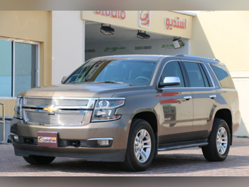 Chevrolet Tahoe LT 2016 Automatic 130,000 Km 8 Cylinder Four Wheel Drive (4WD) SUV Brown