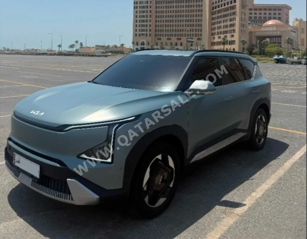 Kia EV 5 2025 Automatic 15,000 Km 0 Cylinder Front Wheel Drive (FWD) SUV Dark Green With Warranty