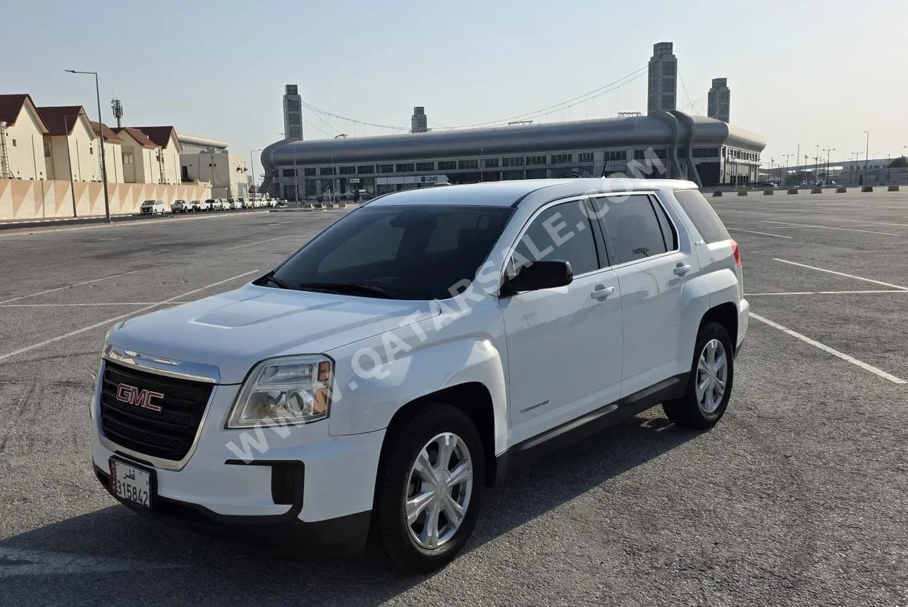 GMC Terrain SLE 2017 Automatic 85,000 Km 4 Cylinder Four Wheel Drive (4WD) SUV White