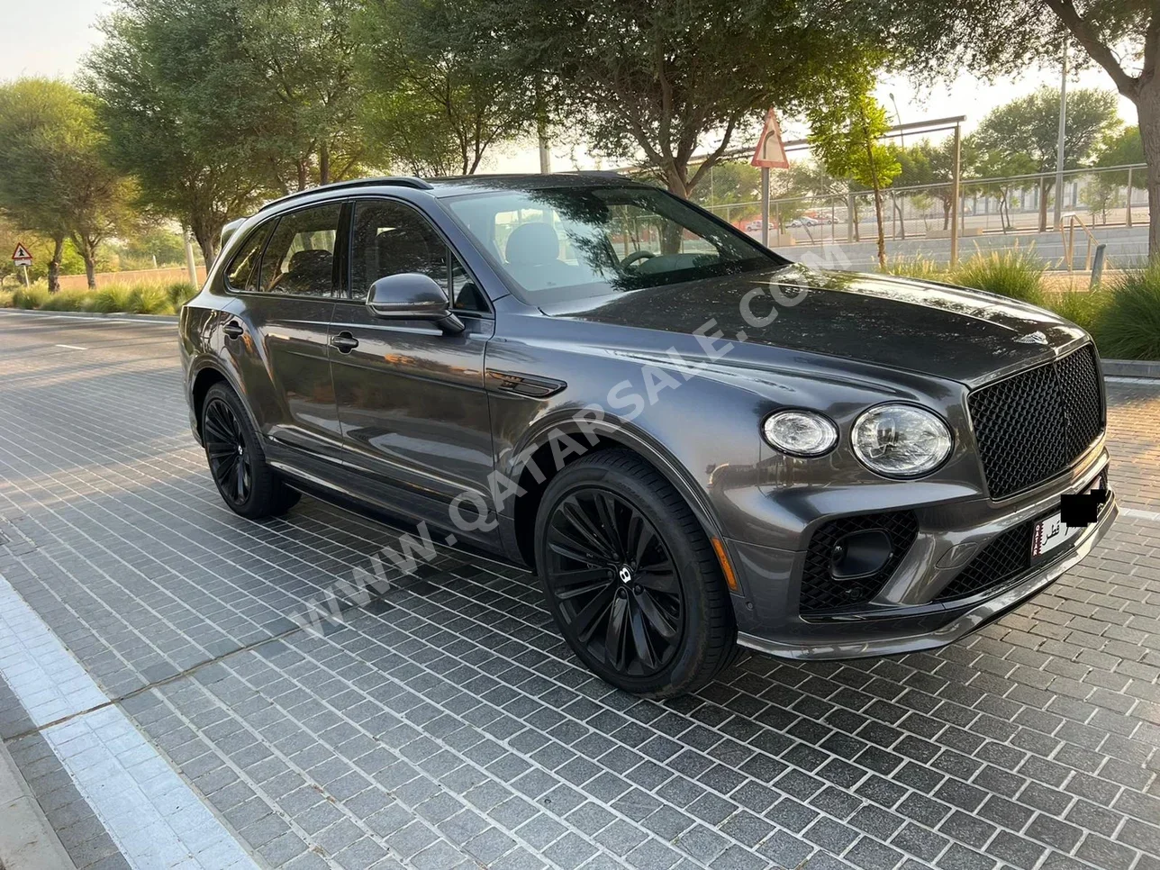 Bentley Bentayga Speed 2023 Automatic 58,000 Km 12 Cylinder Four Wheel Drive (4WD) SUV Gray With Warranty