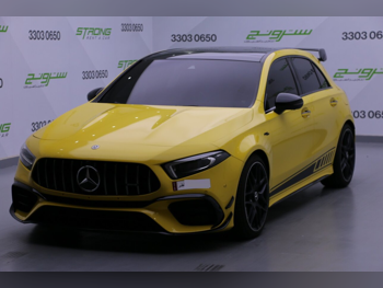 Mercedes-Benz A-Class 45 S AMG 2020 Automatic 66,000 Km 4 Cylinder Rear Wheel Drive (RWD) Hatchback Yellow