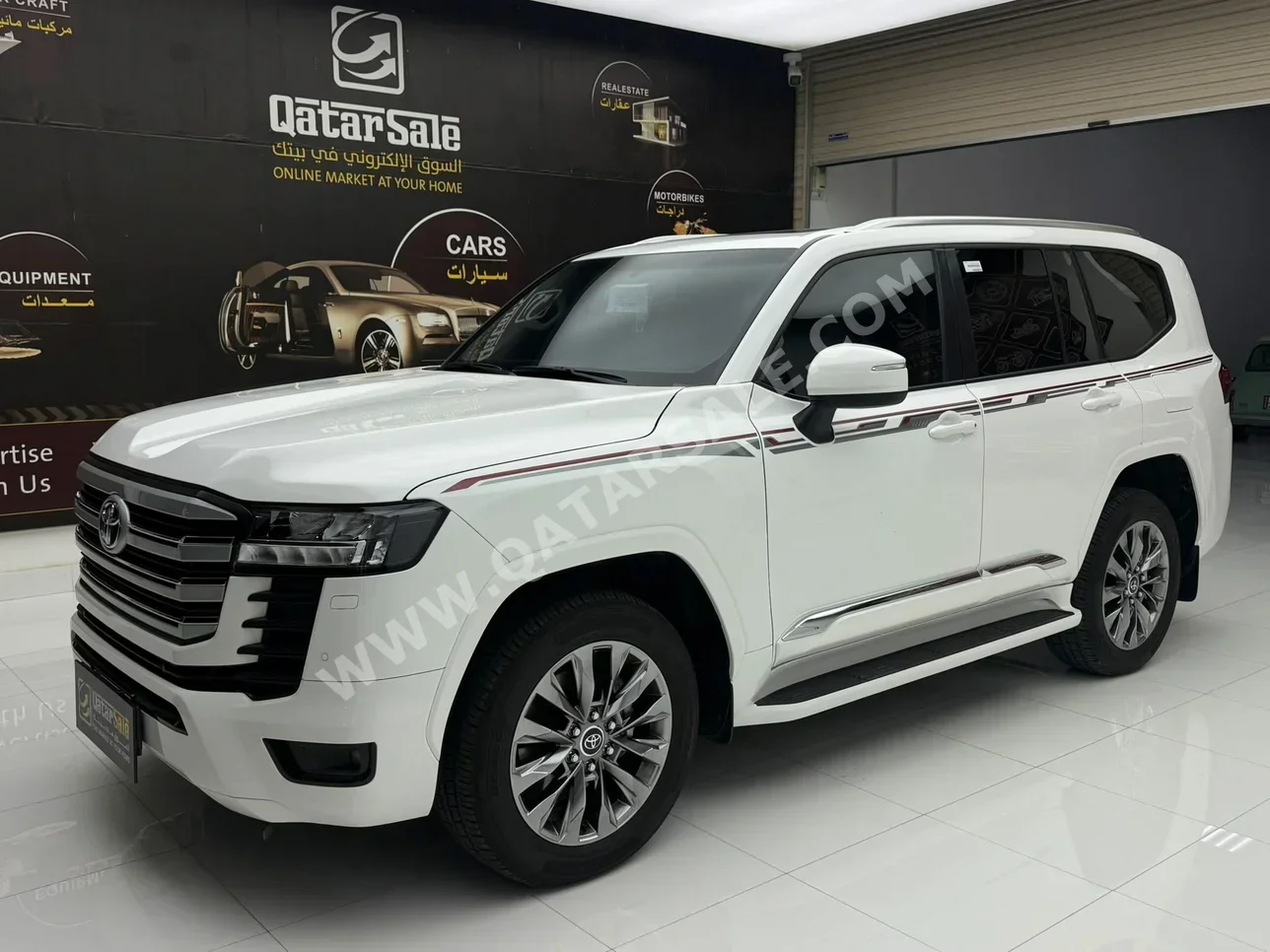 Toyota  Land Cruiser  GXR Twin Turbo  2026  Automatic  15,000 Km  6 Cylinder  Four Wheel Drive (4WD)  SUV  White  With Warranty