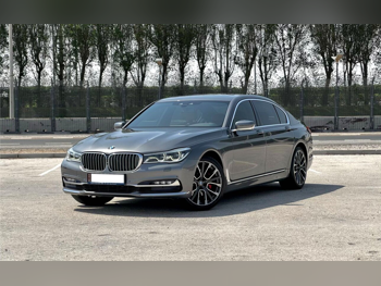 BMW 7-Series 730 Li 2016 Automatic 102,000 Km 4 Cylinder Rear Wheel Drive (RWD) Sedan Gray