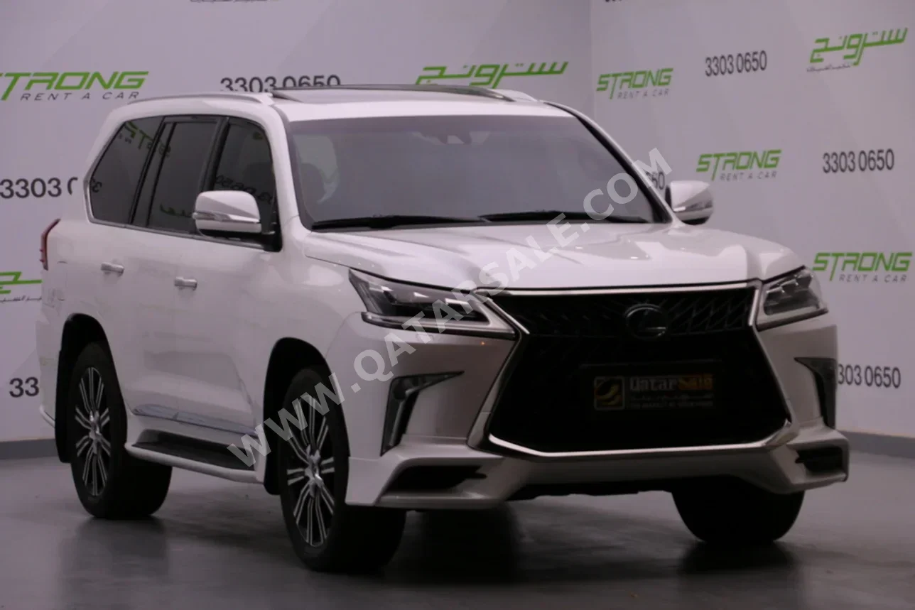 Lexus LX 570 S 2018 Automatic 115,000 Km 8 Cylinder Four Wheel Drive (4WD) SUV White