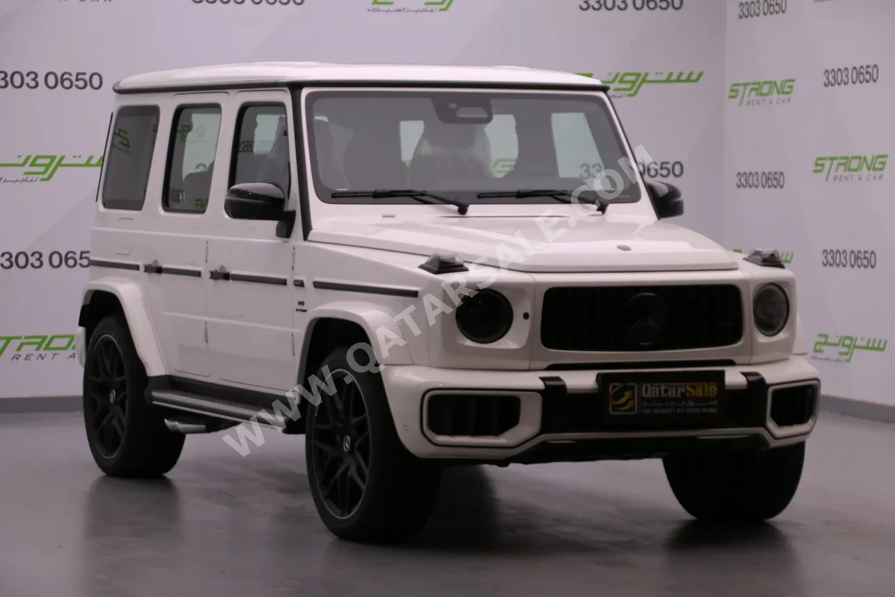 Mercedes-Benz  G-Class  63 AMG  2026  Automatic  0 Km  8 Cylinder  Four Wheel Drive (4WD)  SUV  White  With Warranty