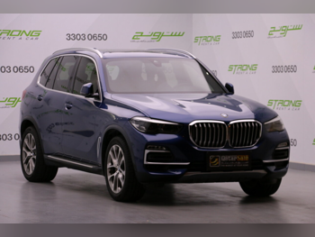 BMW X-Series X5 2019 Automatic 90,000 Km 6 Cylinder Four Wheel Drive (4WD) SUV Dark Blue
