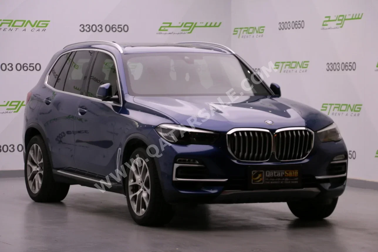 BMW X-Series X5 2019 Automatic 90,000 Km 6 Cylinder Four Wheel Drive (4WD) SUV Dark Blue