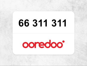 جوال اوريدو 66 311 311