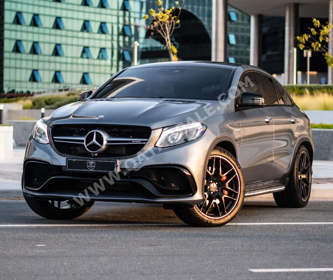 Mercedes-Benz GLE 63S AMG COUPE 2017 Automatic 248,000 Km 8 Cylinder All Wheel Drive (AWD) SUV Silver With Warranty