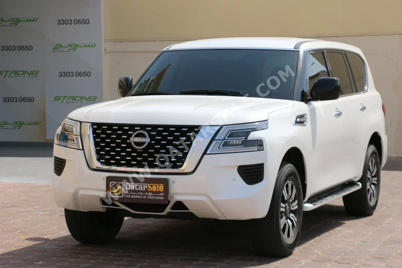 Nissan Patrol XE 2022 Automatic 47,000 Km 6 Cylinder Four Wheel Drive (4WD) SUV White