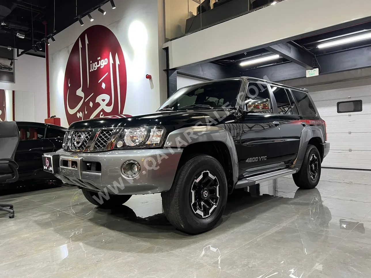 Nissan Patrol Super Safari 2022 Automatic 46,000 Km 6 Cylinder Four Wheel Drive (4WD) SUV Black With Warranty